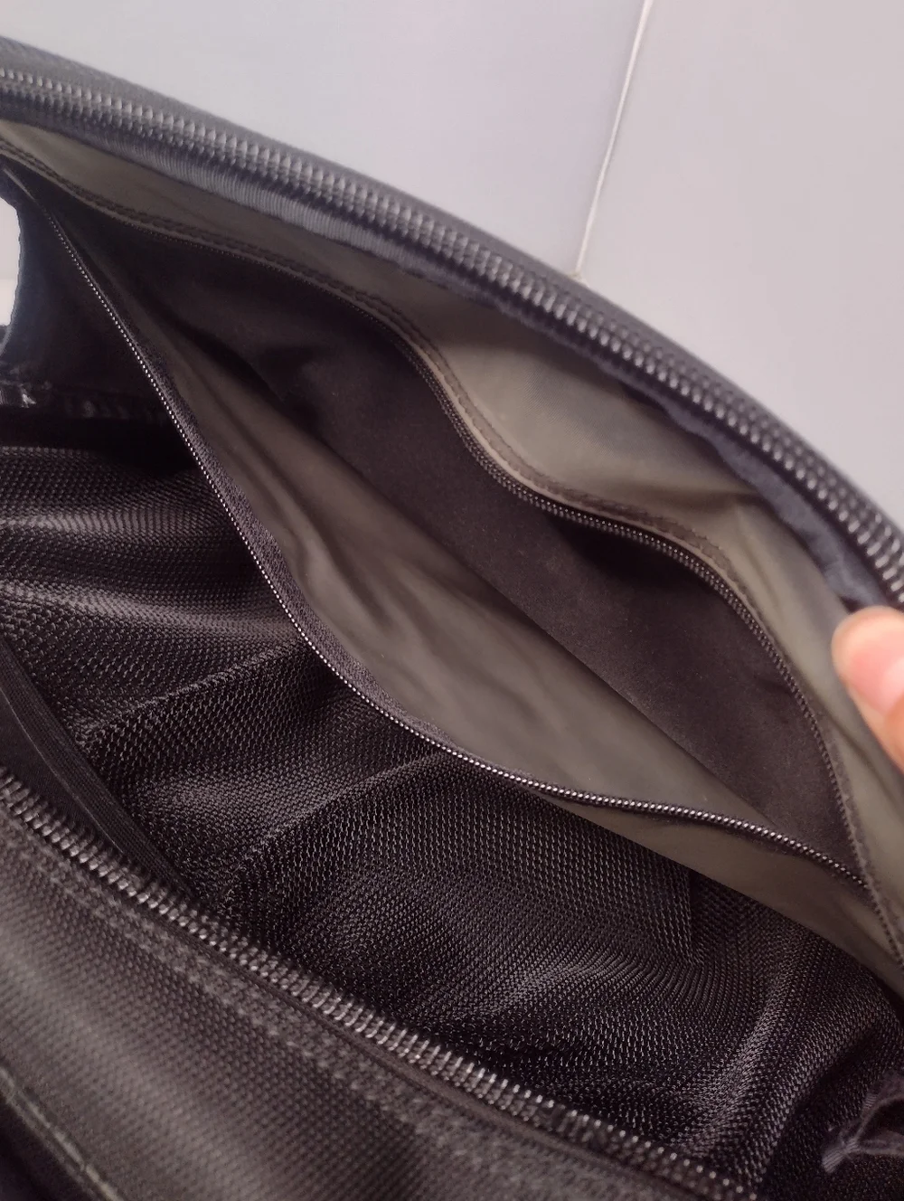 Eddie Bauer Bag Laptop Briefcase Carry on Case Canvas Black